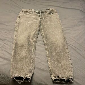 Agolde Riley crop jeans. Size 31.